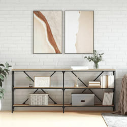 VidaXL Table Console Chêne Sonoma 180x30x75cm
