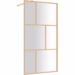Description générale Apportez une nouvelle apparence esthétique à votre salle de bain avec ce mur de douche moderne en verre ...
