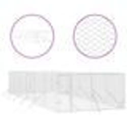 vidaXL Chenil d'extérieur pour chiens argenté 4x12x2 m acier galvanisé