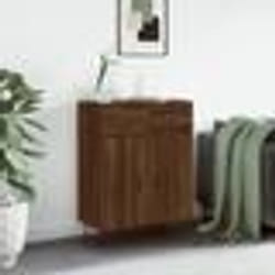 vidaXL Buffet chêne marron 69,5x34x90 cm bois d'ingénierie