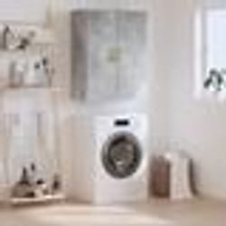 vidaXL Armoire murale gris béton 69,5x34x90 cm