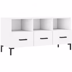 Ce meuble de télévision robuste est certainement conçu pour être un point de mire de votre pièce avec un design tendance mais ...