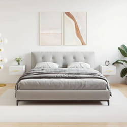 Vidaxl - Tables de chevet murales 2 pcs blanc 35x35x20 cm