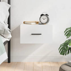 vidaXL Table de chevet murale 35x35x20 cm