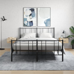 vidaXL Tables de chevet murales 2 pcs chêne sonoma 35x35x20 cm