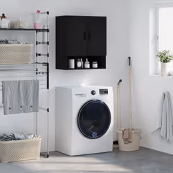 Cette armoire murale est conçue pour être une extension décorative et pratique de votre décoration intérieure. Matériau durab ...
