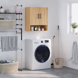 Cette armoire murale est conçue pour être une extension décorative et pratique de votre décoration intérieure. Matériau durab ...