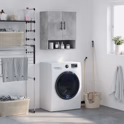 Cette armoire murale est conçue pour être une extension décorative et pratique de votre décoration intérieure. Matériau durab ...