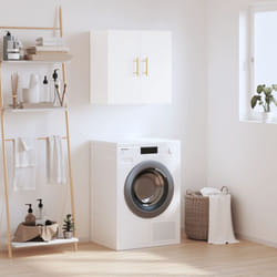 Armoire murale blanc 60x31x60 cm bois d'ingénierie Vidaxl
