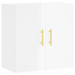 Vidaxl - Armoire murale Blanc brillant 60x31x60 cm Bois d'ingénierie