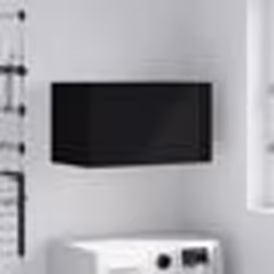 vidaXL Armoire murale Noir 60x36,5x35 cm Bois d'ingénierie