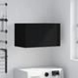 vidaXL Armoire murale Noir 60x36,5x35 cm Bois d'ingénierie