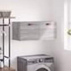 vidaXL Armoire murale sonoma gris 80x36,5x35 cm bois d'ingénierie