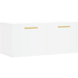 Armoire murale blanc 80x36,5x35 cm bois d'ingénierie vidaXL