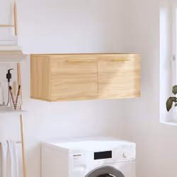 vidaXL Armoire murale chêne sonoma 80x36,5x35 cm bois d'ingénierie