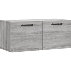 Vidaxl - Armoire murale sonoma gris 80x36,5x35 cm bois d'ingénierie