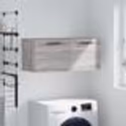 vidaXL Armoire murale sonoma gris 80x36,5x35 cm bois d'ingénierie