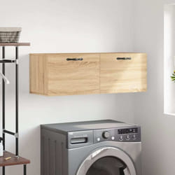 vidaXL Armoire murale chêne sonoma 100x36,5x35 cm bois d'ingénierie