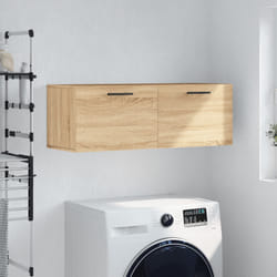 vidaXL Armoire murale chêne sonoma 100x36,5x35 cm bois d'ingénierie