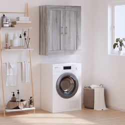 vidaXL Armoire murale sonoma gris 69,5x34x90 cm bois d'ingénierie