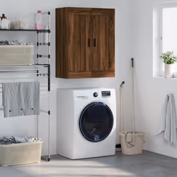vidaXL Armoire murale chêne marron 69,5x34x90 cm bois d'ingénierie
