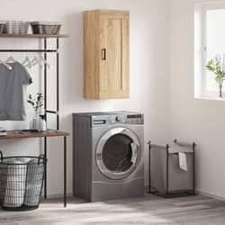 vidaXL Armoire murale chêne sonoma 34,5x34x90 cm bois d'ingénierie