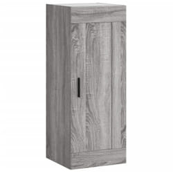 Armoire murale sonoma gris 34,5x34x90 cm bois d'ingénierie Vidaxl