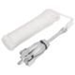 vidaXL Ancre pliable avec corde argenté 2,5 kg fer malléable