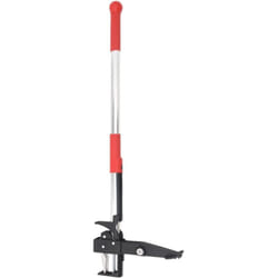 Vidaxl - Désherbant rouge et argenté 99,5 cm aluminium anodisé