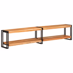 VidaXL 356181, Bois, Métal, Bois, 2000 mm, 300 mm, 400 mm, 1 pièce(s)