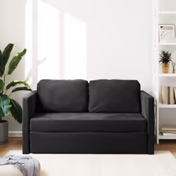 VidaXL 353959 canapé Noir