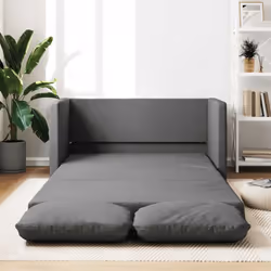 VidaXL 353965, Gris, mousse, Métal, Polyester, 1120 mm, 1740 mm, 550 mm