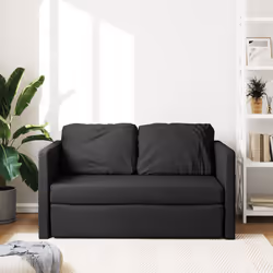 VidaXL 353966 canapé Noir