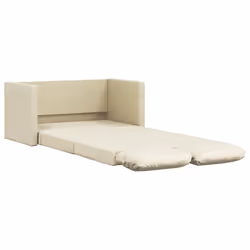 VidaXL 353974, Crème, mousse, Simili-cuir, Métal, 1120 mm, 1740 mm, 550 mm