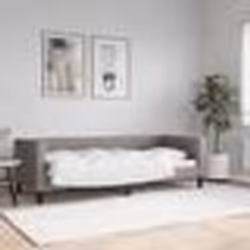 vidaXL Lit de repos sans matelas taupe 80x200 cm tissu - 180 x 200 cm