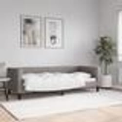 vidaXL Lit de repos sans matelas taupe 80x200 cm tissu - 180 x 200 cm