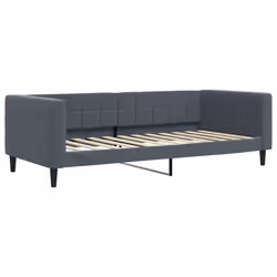 VidaXL 354009, lit sofa, Gris, mousse, Métal, Polyester, Polywood, Bois, 2230 mm, 1000 mm