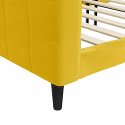 VidaXL 354013 canapé lit sofa Jaune - Vue supplémentaire 6