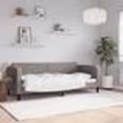 vidaXL Lit de repos sans matelas taupe 80x200 cm tissu - 80 x 200 cm
