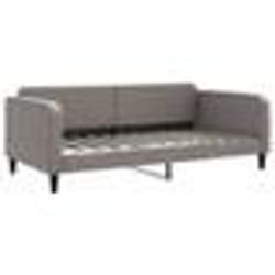 vidaXL Lit de repos taupe 100x200 cm tissu - 100 x 200 cm