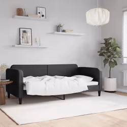VidaXL 354045 canapé lit sofa Noir