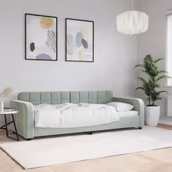 VidaXL 354051 canapé lit sofa Gris