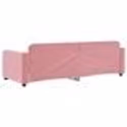vidaXL Lit de repos sans matelas rose 80x200 cm velours