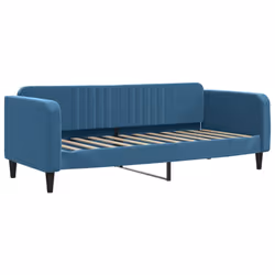 VidaXL 354078, lit sofa, Bleu, mousse, Métal, Polyester, Polywood, Bois, 2230 mm, 900 mm