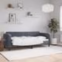 vidaXL Lit de repos gris foncé 80x200 cm velours 354080