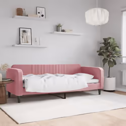 Ce lit de jour 2 en 1, servant à la fois de canapé et de lit, est un supplément pratique et accrocheur à votre salon ou chamb ...
