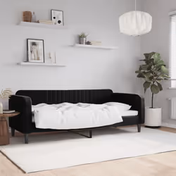 VidaXL 354083 canapé lit sofa Noir