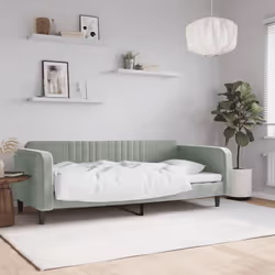 VidaXL 354086 canapé lit sofa Gris