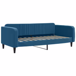 VidaXL 354092, lit sofa, Bleu, mousse, Métal, Polyester, Polywood, Bois, 2230 mm, 1100 mm