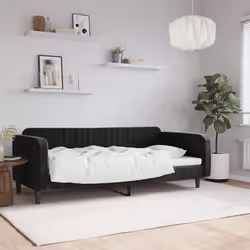 VidaXL 354101 canapé lit sofa Noir